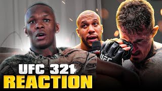 Israel Adesanya Reacts To UFC 321 Pay Per View After David's Bachelor Party