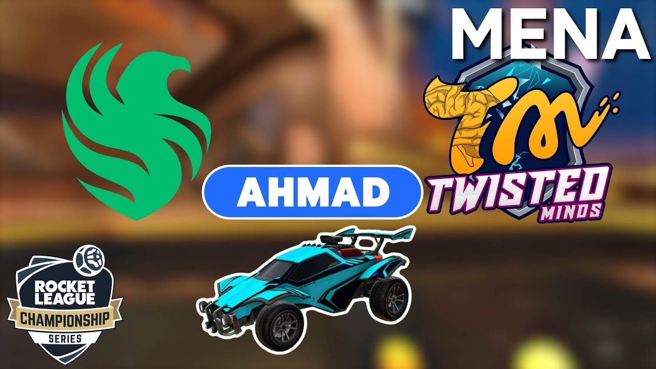Ahmad RLCS POV #15 - Team Falcons vs Twisted Minds G2 - GF - MENA ...