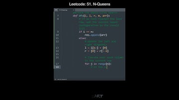 Leetcode 51. N-Queens in Python | Python Leetcode | Python Coding Tutorial | Python Coding ASMR