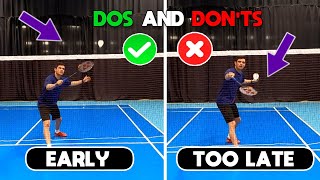 Playing Soft In Doubles Defence - Dos and Don'ts screenshot 5