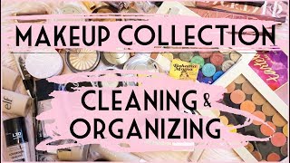 MAKEUP COLLECTION : Organization & Clean Out