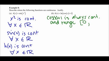3.5 Continuity Continued and the IVT - Examples  7 to 9
