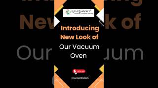 New Vacuum Oven with Feather Touch Controller 🔥 | Sleek Design & Smart Control | #shortsfeed
