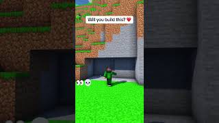 One_Way Secret Base!💀 #minecraft #minecraftbuilding