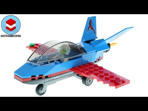LEGO City 60323 Stunt Plane - LEGO Speed Build Review