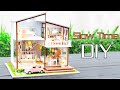 DIY Miniature Dollhouse Kit || Slow Time ( With Full Furniture & Lights )