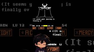 pelea FINAL contra ASGORE #undertale #gaming #gameplay #stream #vtuber