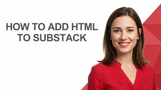 How to Add Html to Substack - AshleyHowTo