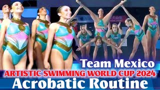 Acrobatic routine - Mexico - Artistic Swimming World Cup 2024