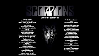 Scorpions - Under The Same Sun - Scorpions lyrics HQ