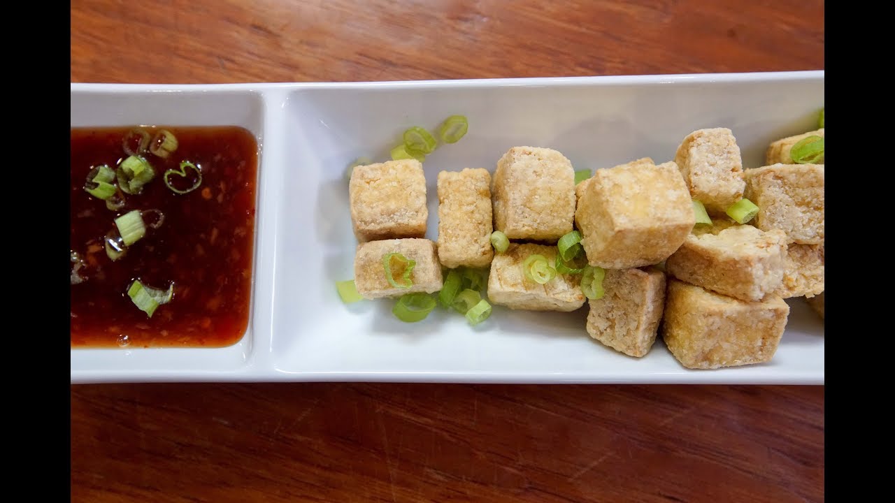 Air Fried Tofu SAM THE COOKING GUY YouTube