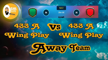 Best OSM Tactics 2025 | Best Battle of OSM 433A Wingplay | Play Away