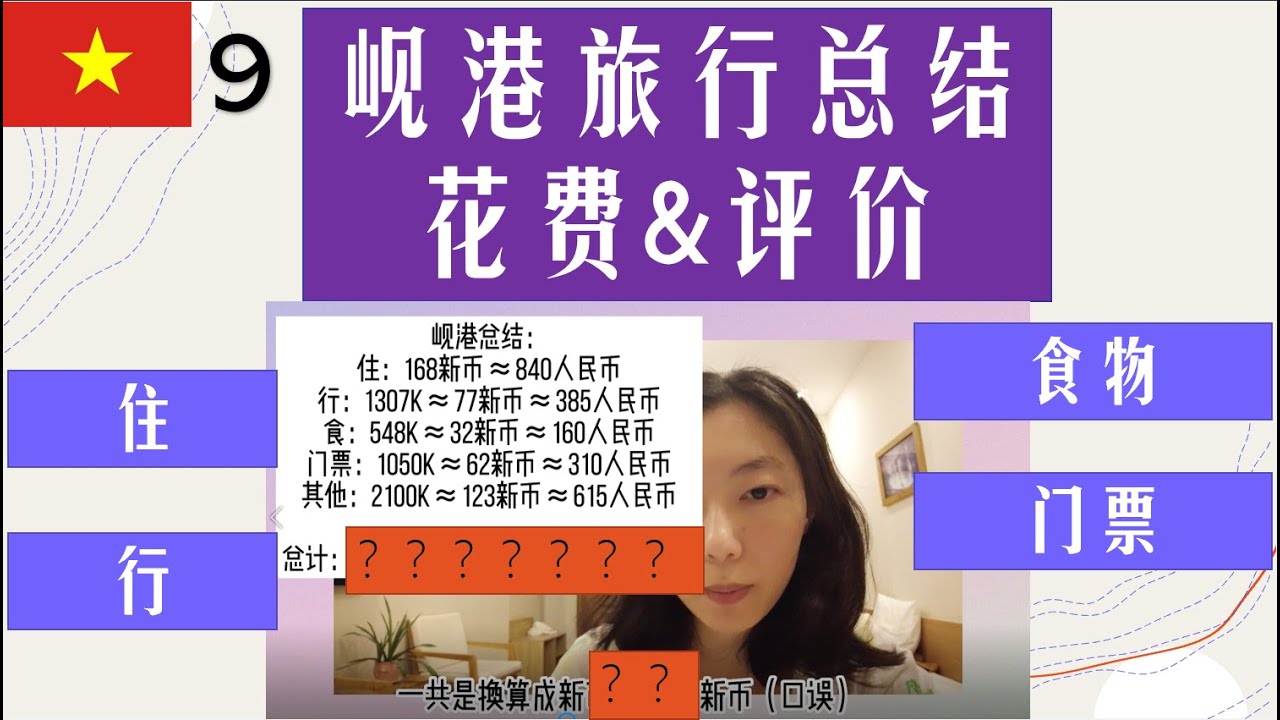 一个人越南行Vlog9-岘港总结：花费与评价 Danang travel summary攻略/住宿/美食