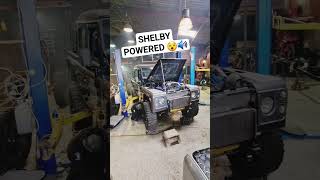 STARTING A SHELBY-ENGINED V8 DEFENDER - LISTEN TO THIS 🤯 #shorts