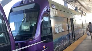 Valley metro light rail at metro parkway update car numbers 139a-b and 129a-b