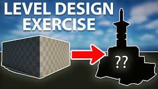 Unreal Engine Level Design Exercise – From Cube to Playspace