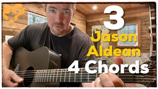 3 Jason Aldean Songs Using Just 4 Chords!
