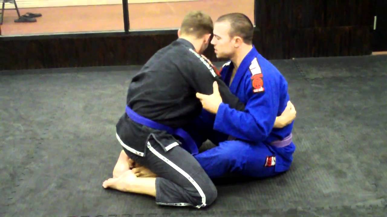 Butterfly Guard Hook Sweep shown by Goodyear BJJ instructor Kevin Scott