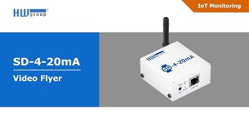 SD-4-20mA - HWg Video Flyer about IoT monitoring device - HV53