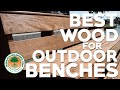 Top Wood Species for Outdoor Benches