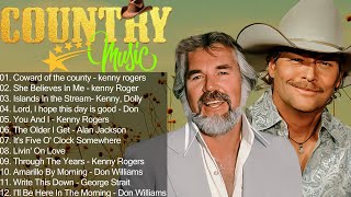 Top 100 Best Old Country Songs Of All Time - Don Williams, Kenny Rogers, Willie Nelson, John Denver