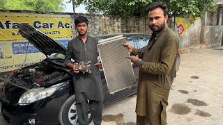 Toyota Corolla GLI 1.3 2013 Ac compressor condenser evaporator replacement best cooling ac Corolla 