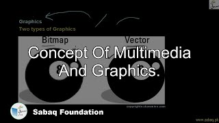 Concept of multimedia and graphics., Computer Science Lecture | Sabaq.pk