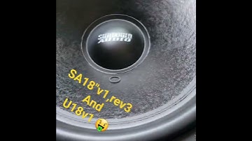 SA18" u18"  #subwoofer #caraudio #speaker #bass #carstereo #sundownaudio #fiaudio #rockfordfosgate 🤑