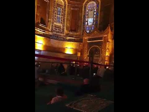 Ayasofya Camii Muhteşem La ilahe illallah zikir