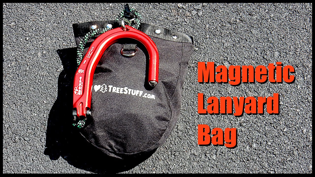 The TREESTUFF MAGNETIC LANYARD BAG - YouTube