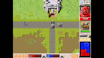 Z (Zed) DOS game playthrough - Level 14