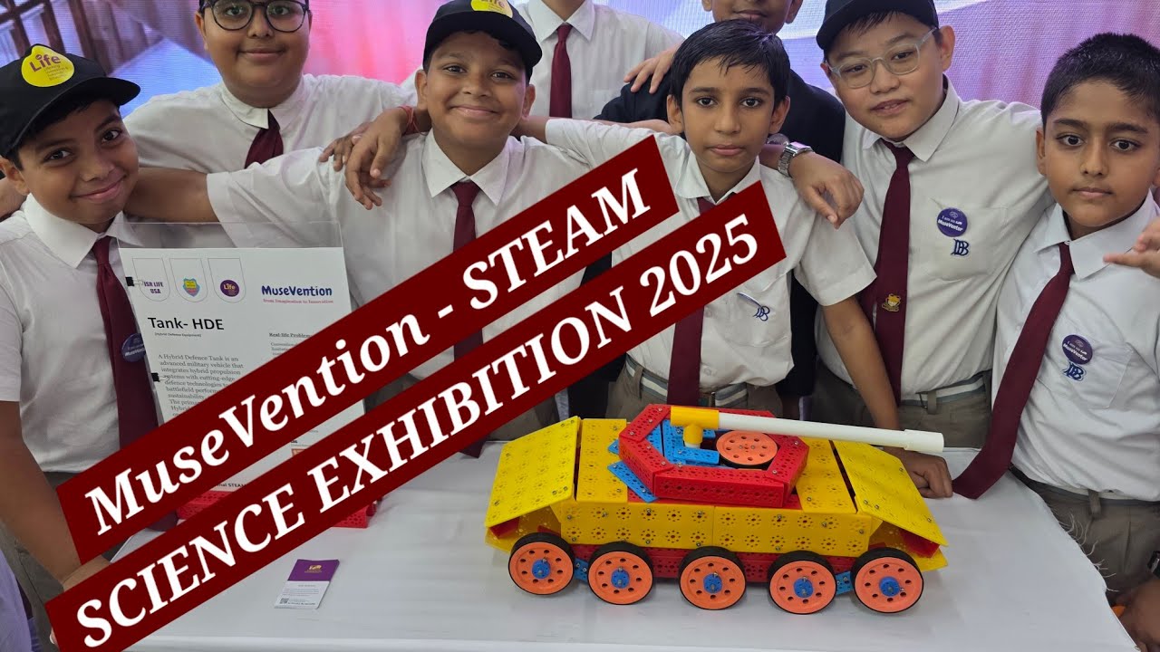 MuseVention - STEAM education | Don Bosco School, Park Circus | Science exhibition 2025 | 