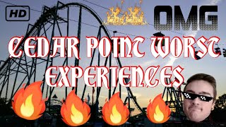 My worst experiences and luck with Cedar Point!