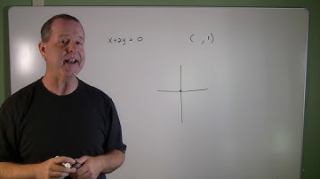 Graphing a Linear Equation of the form Ax+By=0