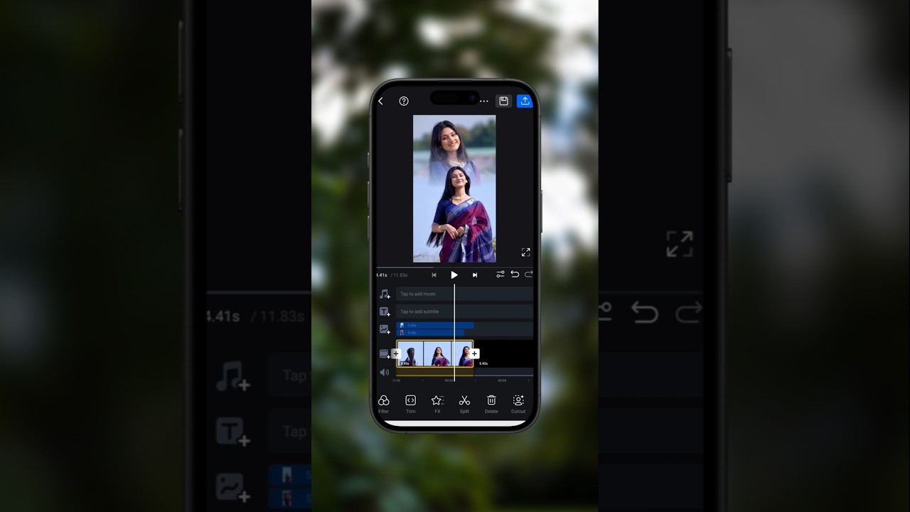 Vn Video Editor | How to Edit Mask Layer In Vn Video Editor (Tutorial) #shortvideo