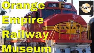 Orange Empire Railway Museum in Perris, California