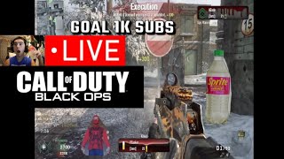 Call of Duty Black Ops 1 COD: Hit 590 Subs this Stream (sponsored by Sprite Lemonade)