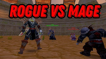 Rogue VS Mage 1V1 - Classic WoW PVP