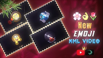 নিউ বাইরাল ইমোজি 😍XML #viral_emoji_xml #xml #tanvir_editor_100k #foryou #lyrics #elightmotion #video