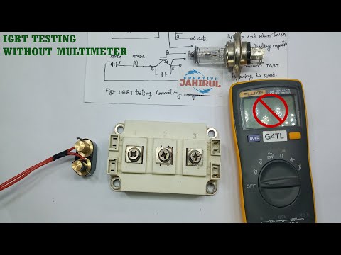 IGBT Test without Multimeter- IGBT চেক করুন মাল্টিমিটার ছাড়া