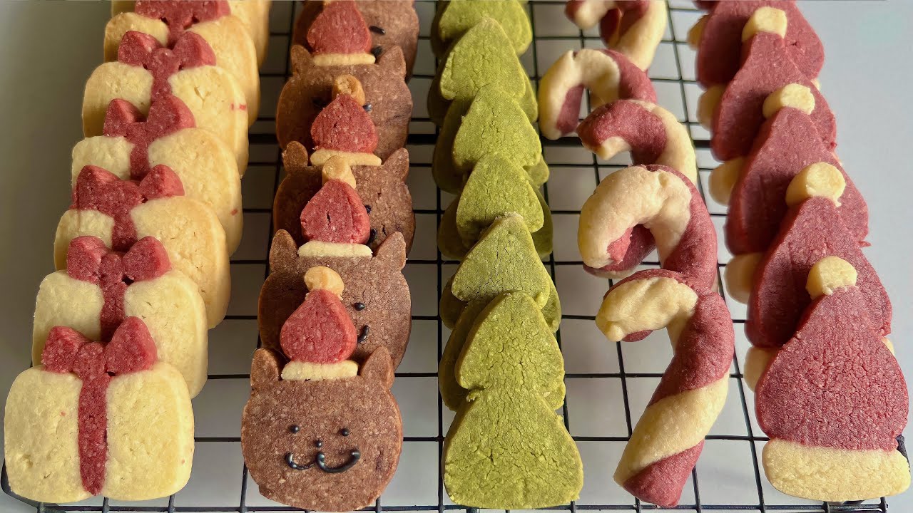 クリスマスのギフトに アイスボックスクッキーの作り方 Christmas Ice Box Cookies Youtube クリスマスのギフトに アイスボックスクッキーの作り方 Christmas Ice Box Cookies Youtube