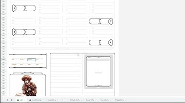 Dungeon and Dragon Online Character Sheet (Gsheet)