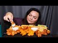 BONELESS WINGS MUKBANG | EATING SHOW TRUE CRIME