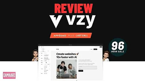 Vzy Review, Demo + Tutorial I Generate a website in minutes with just a business description