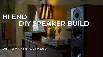 DIY Reference Quality Speaker Build. How I built these amazing speakers and proper sound comparison!