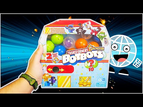 ТРАНСФОРМЕРЫ БотБотс в игровом автомате! Новая 4 серия Transformer Bot Bots