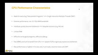 Hardware Acceleration Options for PostgreSQL