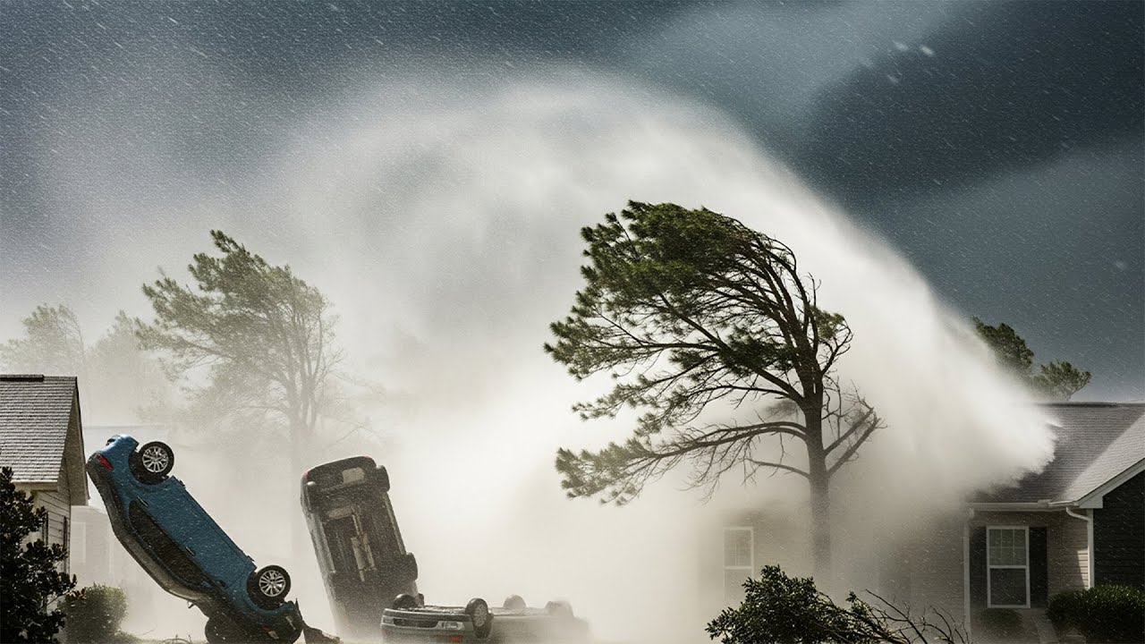 South & North Carolina Battered by Monster Storm! Massive Power Outages ...