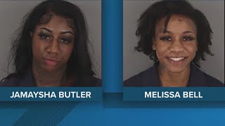 Two women arrested after Beaumont officer suffers head injury