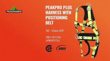 PeakWorks PeakPro Plus Harness